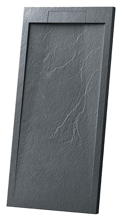 Поддон душевой Vincea VST-4SRL8012A 120х80 см, искусственный камень, антрацит