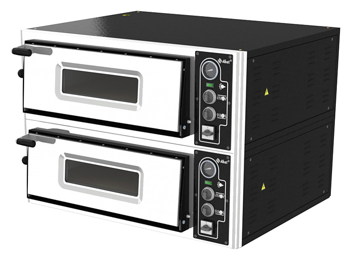 Печь для пиццы Abat ПЭП-4 ДВУХЯРУСНАЯ