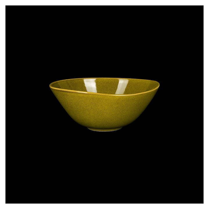 Салатник Corone Cocorita XSY2166 22,5х18,5 см (фарфор) желтый