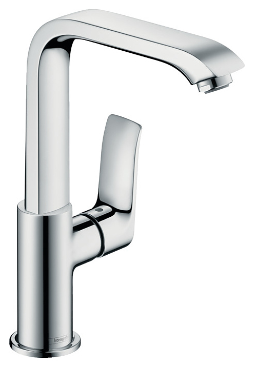 Смеситель для раковины Hansgrohe Metris 31187000 со сливным клапаном Push-Open
