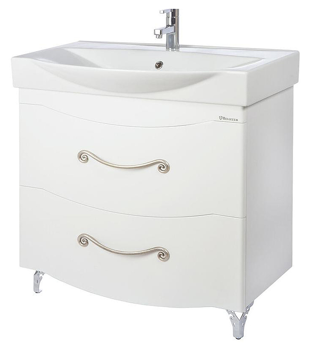 Тумба под раковину Bellezza Сесилия 105 белая