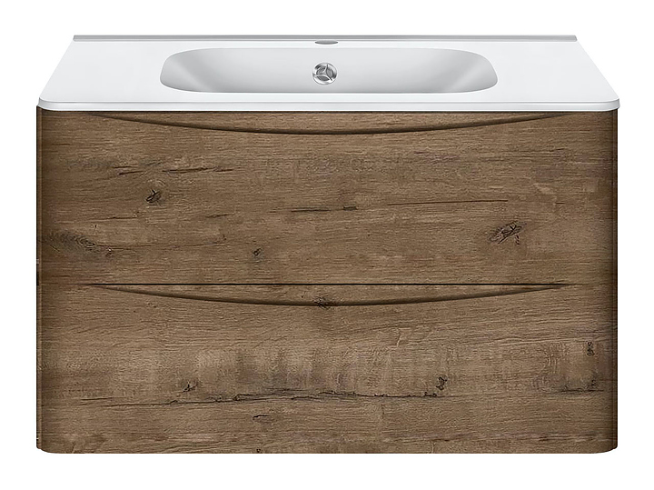Тумба под раковину Vincea Paola 800 V.Oak 79х46,6 см, подвесная, дуб винтаж