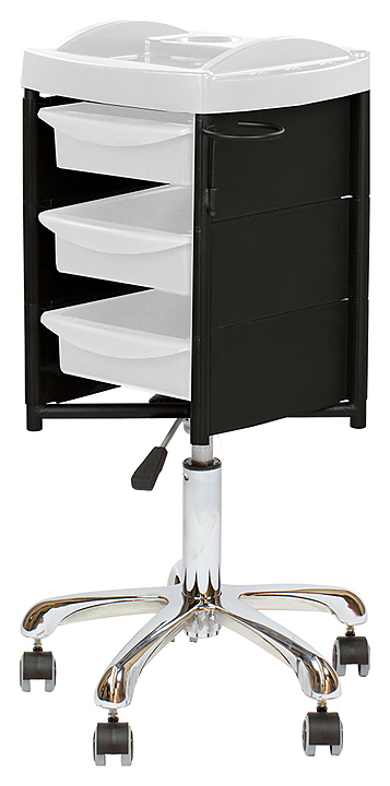 Тележка парикмахерская МЭДИСОН М-06 хромированное пятилучье