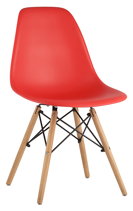 Стул Stool Group DSW красный