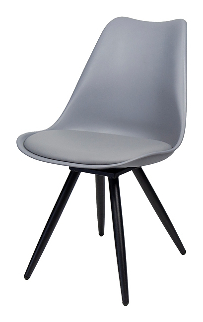 Стул BentWood Eames SR серый