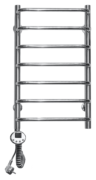 Полотенцесушитель электрический Domoterm Стефано П7 40x70 см EL, левый, хром