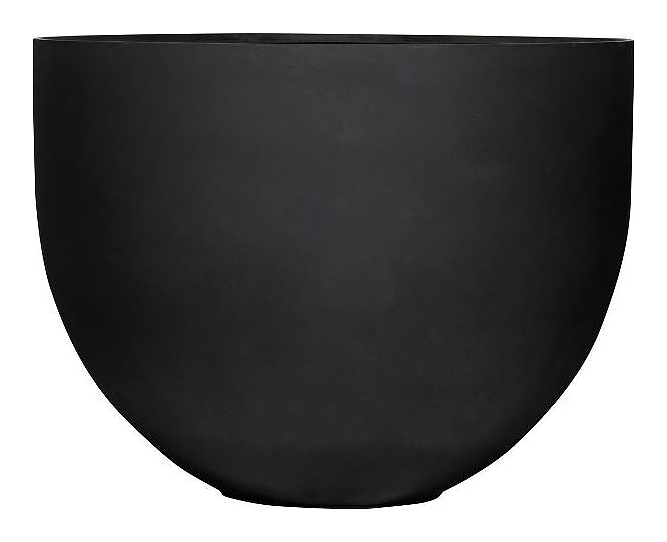 Кашпо Pottery Pots Jumbo Mila (78х59,5 см) черное
