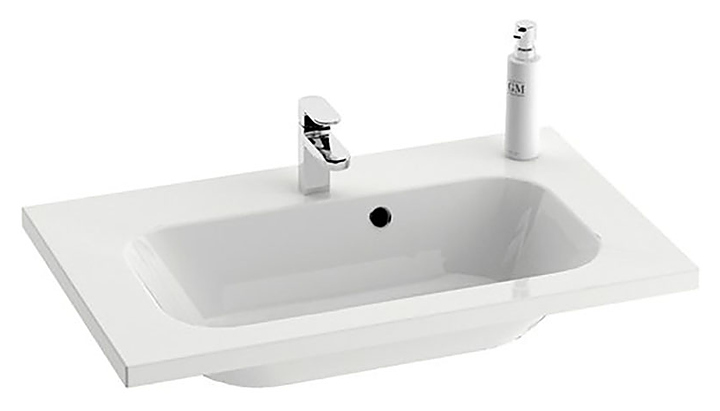 Раковина Ravak Chrome 600 60x49 см, мрамор