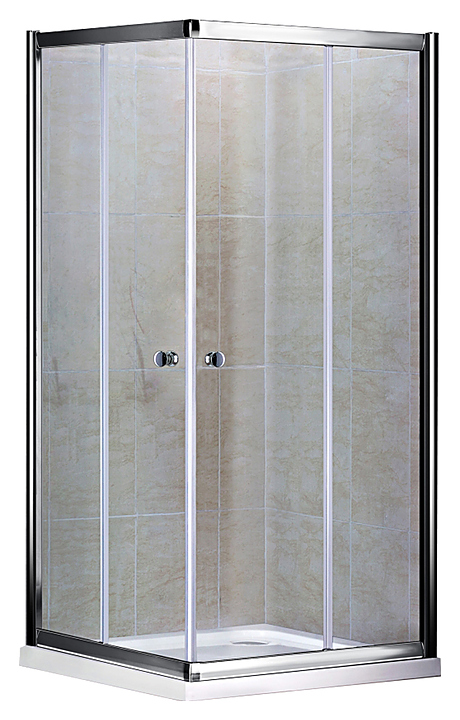 Уголок душевой CEZARES PRATICO-A-2-80-C-Cr 80х80х185 см
