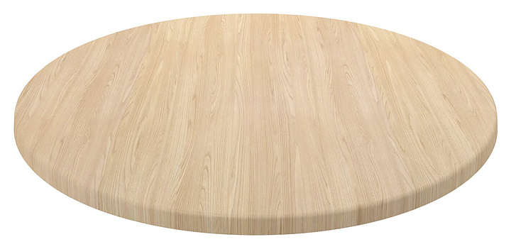 Столешница Sheffilton SHT-TT46 80 (верзалит) круглая белый дуб