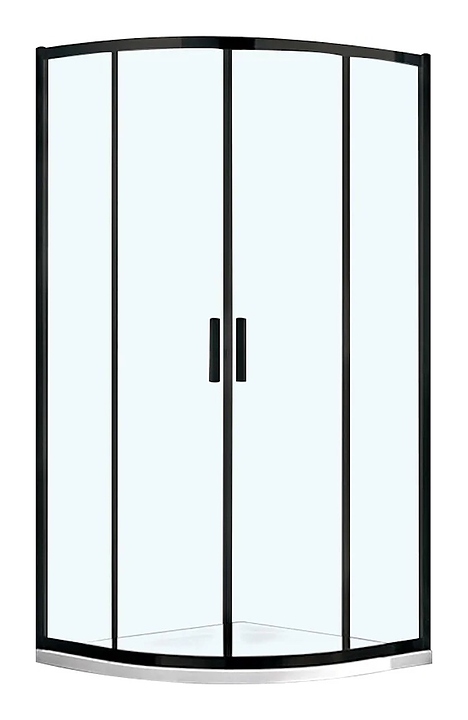 Уголок душевой Vincea Garda VSQ-1G900CLB 90х90 см, прозрачное стекло, черный