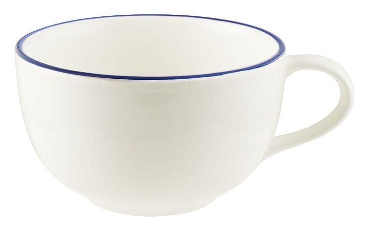 Чашка чайная Bonna Линеа Синий Гурмэ 78004 d 110 мм h 68 мм