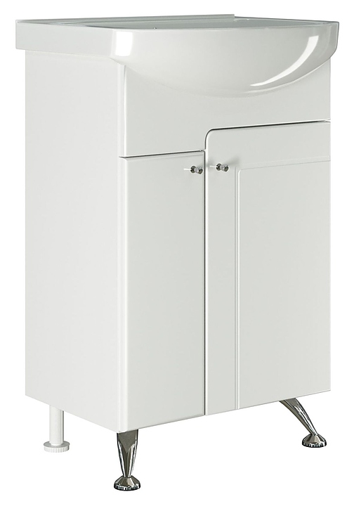 Тумба под раковину Mixline Посейдон-55 белая