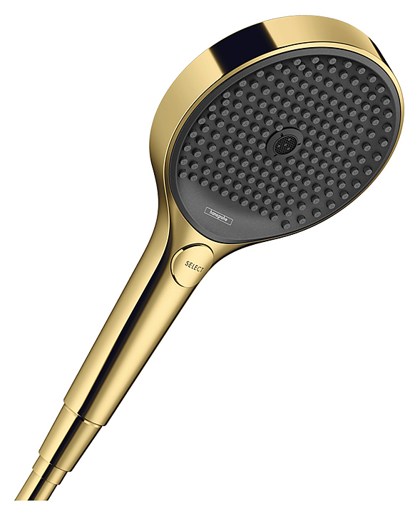 Ручной душ Hansgrohe Rainfinity 130 3jet 26864990 полированное золото