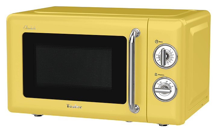 Микроволновая печь - СВЧ TESLER Elizabeth MM-2045 YELLOW 20 л, желтый