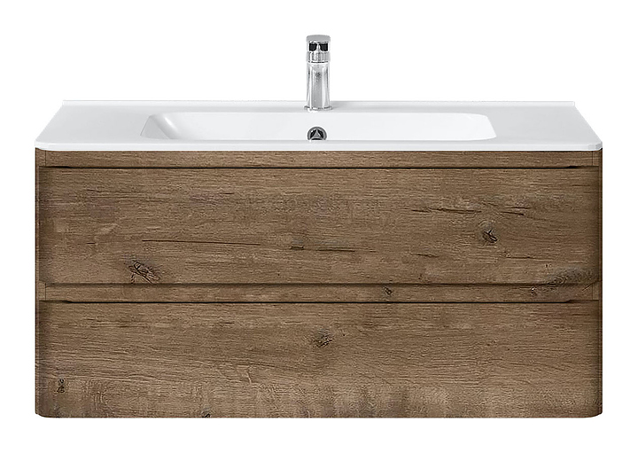 Тумба под раковину Vincea Vico 1000 V.Oak 99,5х46,6 см, подвесная, дуб винтаж