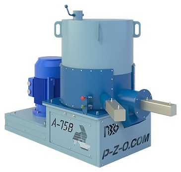 Агломератор ПЗО PZO-A-75B-01 с ременным приводом и ручным раскрытием