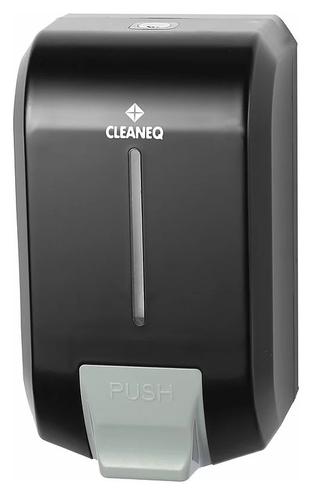 Дозатор жидкого мыла CLEANEQ KW-7226 1,2 л (АБС пластик) черный глянец