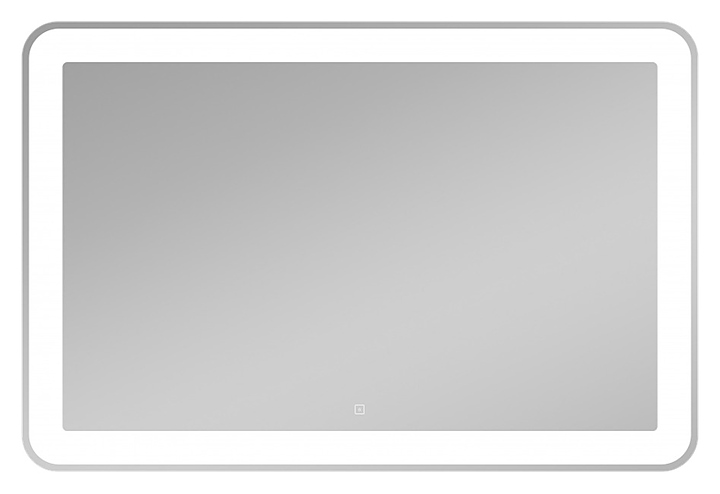 Зеркало Misty Стайл V1 120х60 см, с подсветкой и сенсорным выкл.