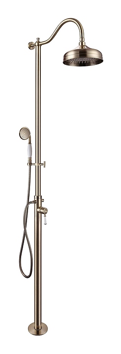 Душевая стойка напольная TIMO Arisa SX-5001/02 с верхней душевой лейкой 