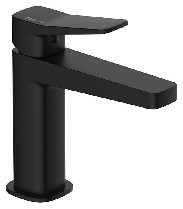 Смеситель для раковины Wasserkraft Bever 2403 черный soft-touch