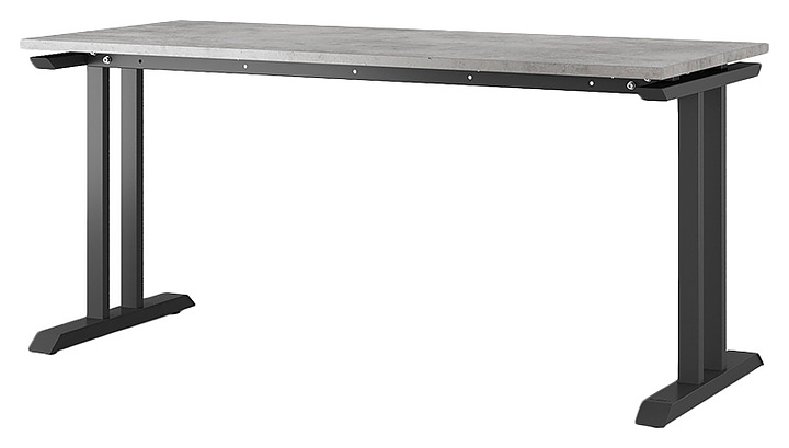 Стол офисный КОБОР T-160/80 black/chicago