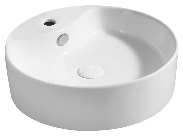 Раковина накладная Azario AZ4104 46,5х46,5х14 см, фаянс