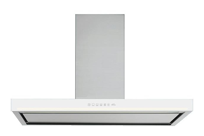 Кухонная вытяжка Falmec BLADE 90 IX (800) STEC белое стекло