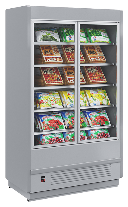 Горка морозильная Carboma FC 20-08 VL 1,0-1 0300 Standard (фронт X5L, распашные двери)