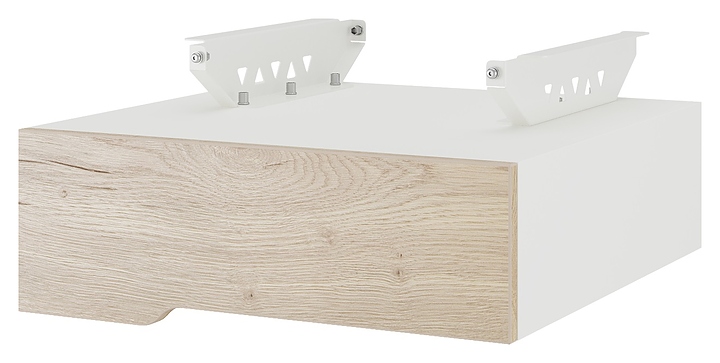 Тумба подвесная КОБОР T-1 white/natural