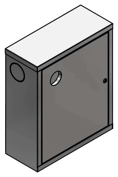 Шкаф пожарный Oceanus Ш-ПК-001 “Т” 7-008.14 (нерж. сталь)