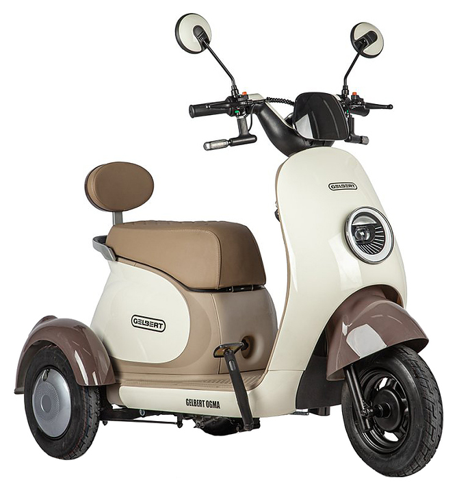 Трицикл Rutrike Gelbert Ogma белый