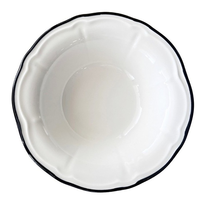 Салатник ID Fine Line Black FLY16KS10RIM 16 см