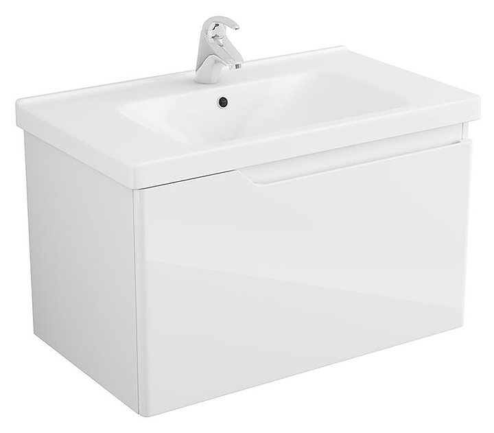 Тумба подвесная под раковину OWL Hella 80 OW24.02.00, белая