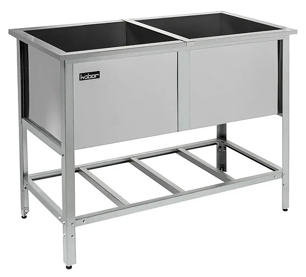 Ванна моечная КОБОР ВМС/2-120/60