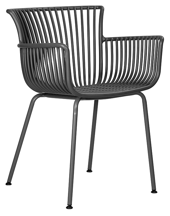 Стул обеденный DOBRIN 778FPP-LMZL-N ROSS (темно-серый) 4 шт.