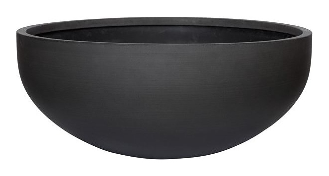 Кашпо Pottery Pots Morgana (43,5х19 см) черное
