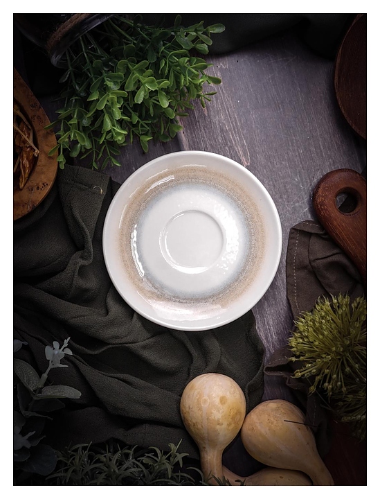 Блюдце для кофейной чашки Porland Pioli Venus 12ML12 PL d=12 см (фарфор)