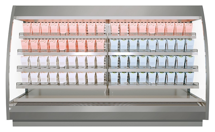 Горка холодильная Levin GROSTE 190 D1H1 (1875х850х1600 мм) без боковин