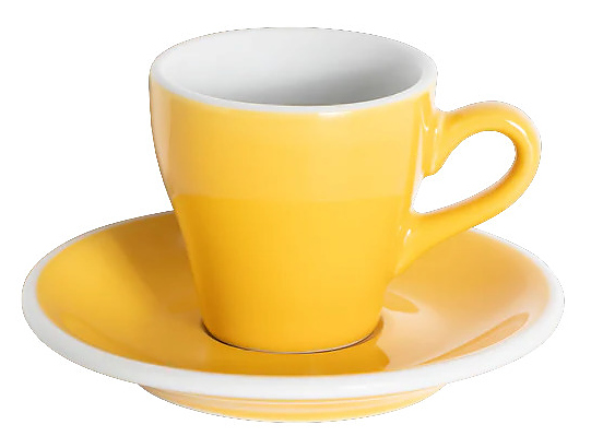 Чашка Loveramics Tulip Coffe Cup Espresso C087-47BYE 80 мл, желтый (yellow)