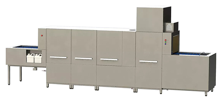 Туннельная посудомоечная машина ГродТоргМаш МПС-1600-Л-С, левое исполнение