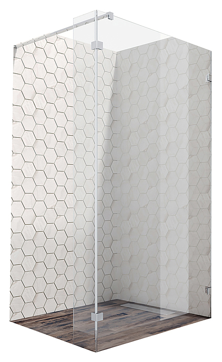 Перегородка душевая Ambassador WALK-IN 15031108 120х25х200 см