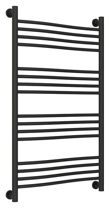 Полотенцесушитель водяной Сунержа Флюид + 100x60 см темный титан муар
