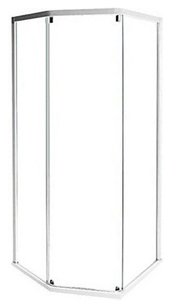 Стенки передние для душевой кабины IDO Showerama 10-5 Comfort 558.202.00.1 стекло прозрачное, профиль хром матовый