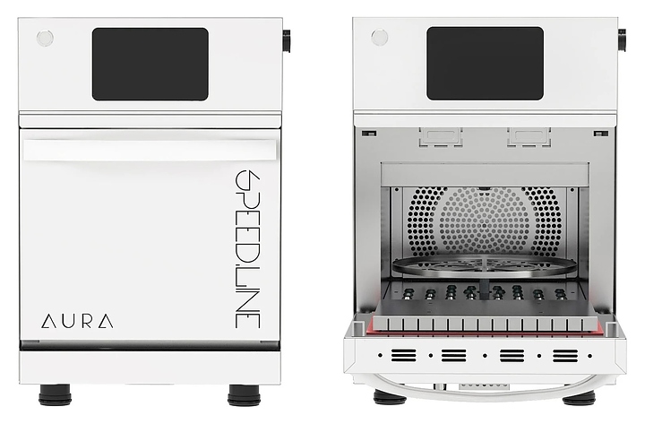 Печь комбинированная Aura SpeedLine SL303W белая