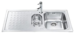 Кухонная мойка SMEG LV100S-3
