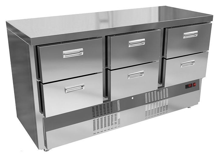 Стол морозильный KRONER СМ 6я-150-70