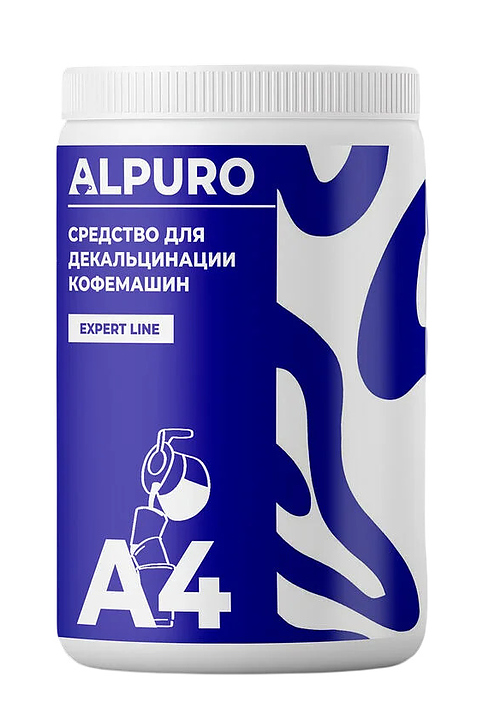 Средство для декальцинации кофемашин ALPURO А4 1 кг порошок