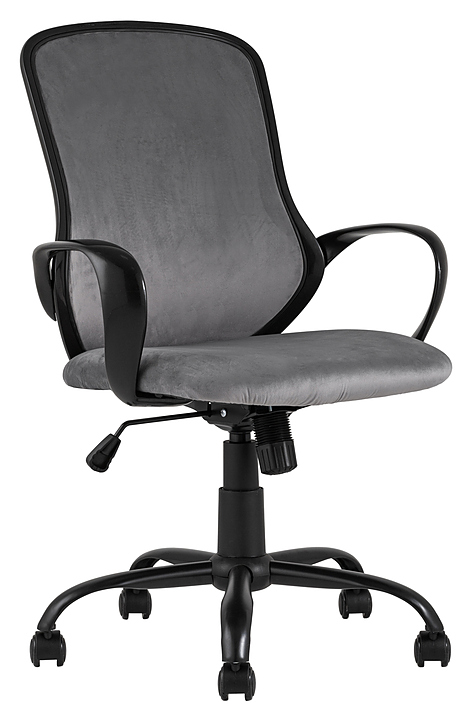 Кресло офисное Stool Group Desert велюр серый