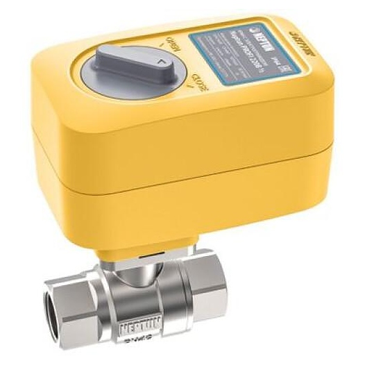 Кран шаровой Neptun нерж PROFI 12В Ду 20